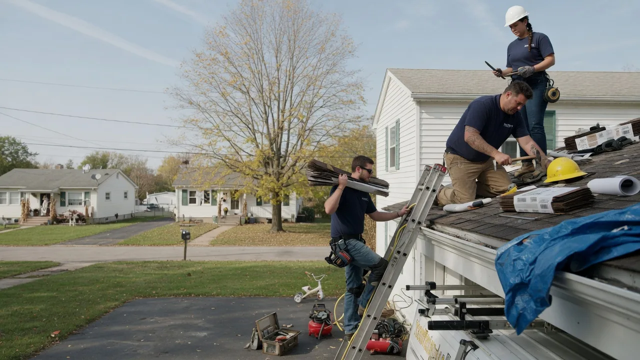 Local Roofing Contractors in Lawrence, IN near me